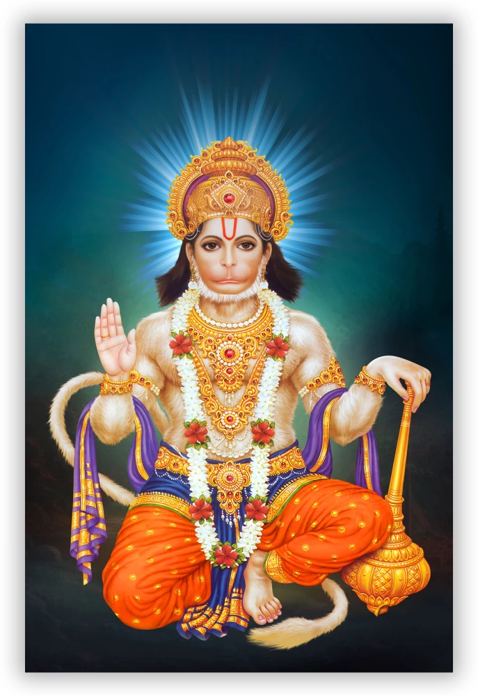 extra-large-hindu-god-lord-hanuman-ji-digital-photo-poster-with-original-imagrg58ngnrhxqz